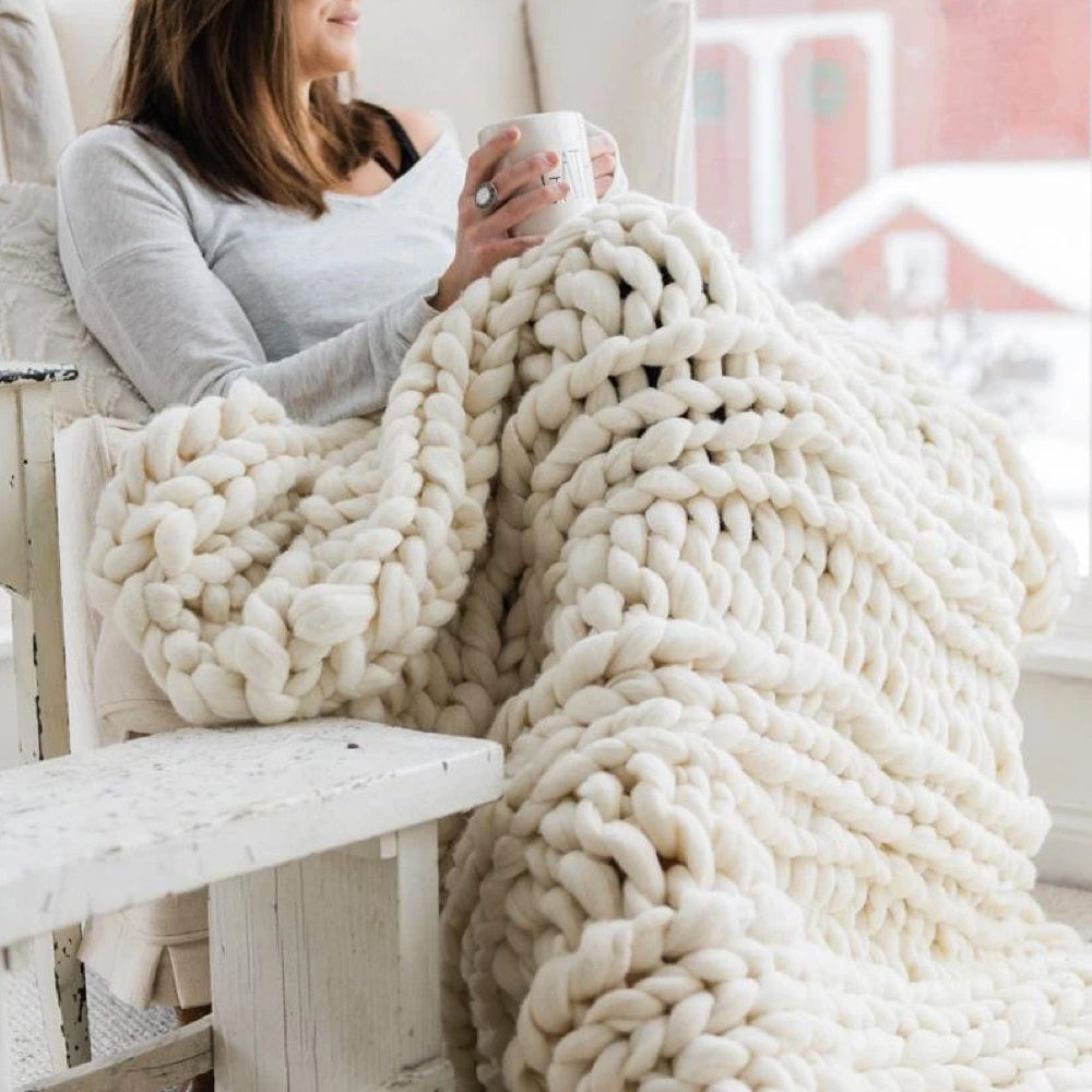 DIY Chunky XL Gyapjú Fonál a Szuperpuha Takrónak - CosyWeave