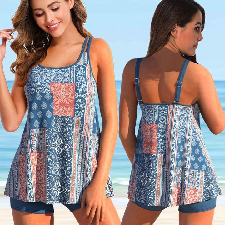 AA OOS Plus Size Tankini a Strandra és Medencéhez - Marielle